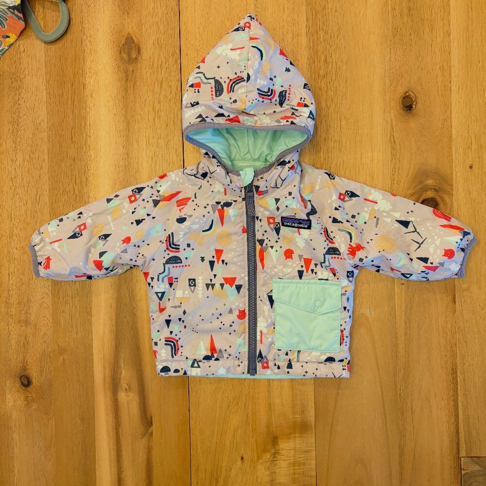 Patagonia Baby Reversible Puff Ball Jacket 6-12M